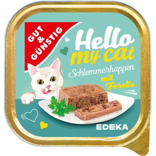 G&G Hello My Cat pastēte kaķiem ar foreli 100g | Multum