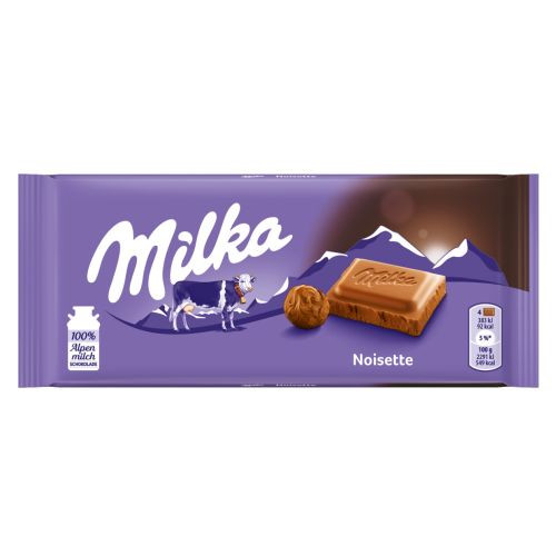 Milka Noisette 100g piena šokolāde ar riekstiem | Multum