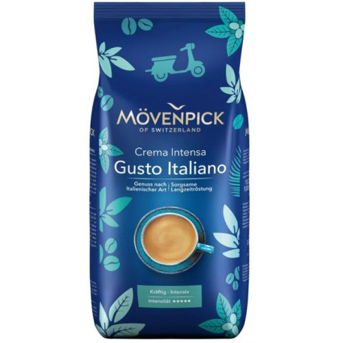 Movenpick Caffe Crema Gusto Italiano kafijas pupiņas 1kg | Multum
