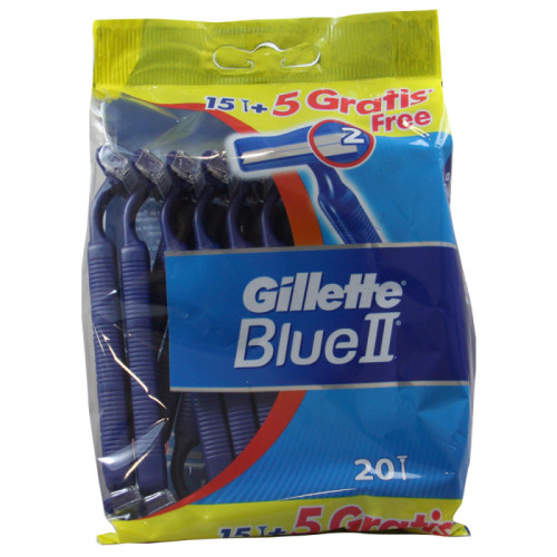 Gillette Blue II x20 skuvekļi | Multum