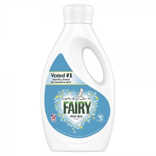 Fairy Non Bio Liquid Gel veļas mazgāšanas līdzeklis x38 1,3L | Multum