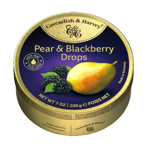 C&H Pear & Blackberry Drops 200g | Multum