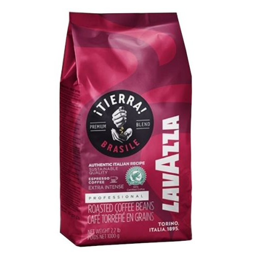 Lavazza Tierra Brasile Extra Intense kafijas pupiņas 1kg | Multum