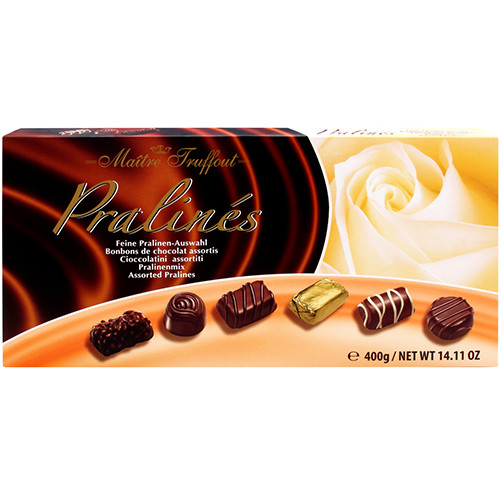 Maitre Truffout Pralines Exquisite šokolādes konfektes 400g | Multum