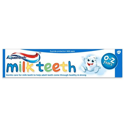 Aquafresh 0-2 Milk Teeth Pasta 50ml | Multum