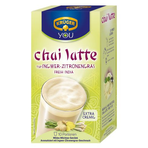 Kruger Chai Latte Ingwer Zitronengras 10pcs 250g | Multum