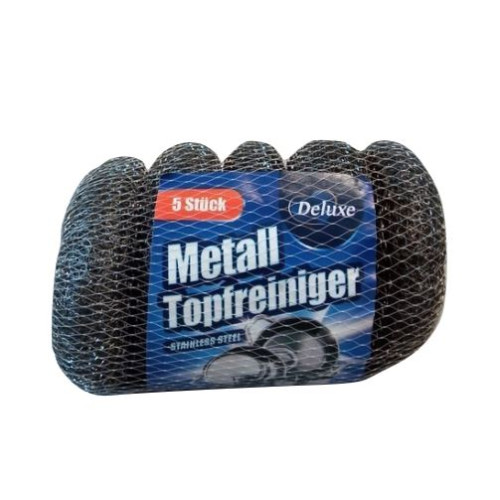 Deluxe Metal-Topfreiniger metāla birste x5 | Multum