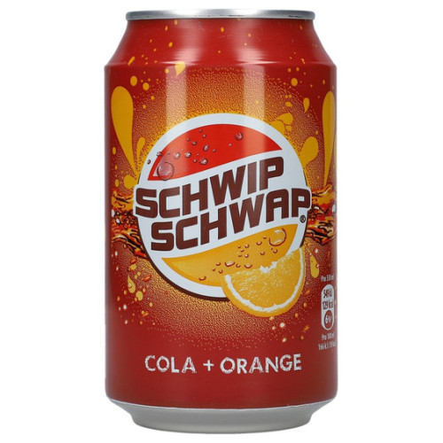 Schwip Schwap Cola+Apelsīns gāzēts bezalkoholisks dzēriens 330ml | Multum