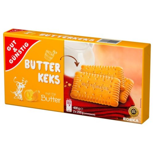G&G Butter Keks 2x200g sviesta cepumi 400g | Multum