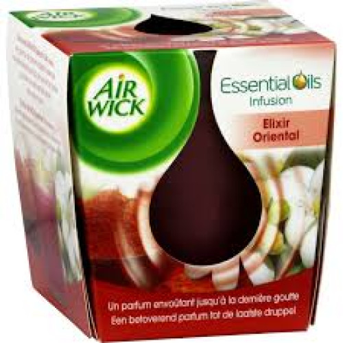 Air Wick Essential aromātiskā svece ar austrumu eliksīru 105g | Multum
