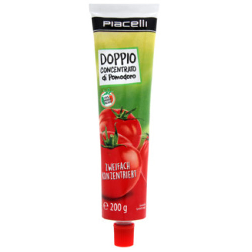Piacelli Itāļu tomātu pasta - dubultas koncentrācijas 200g | Multum