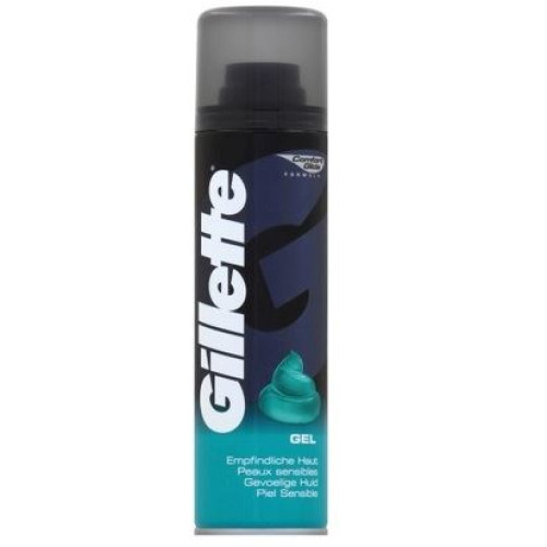 Gillette Sensitive skūšanās želeja jutīgai ādai 200ml | Multum