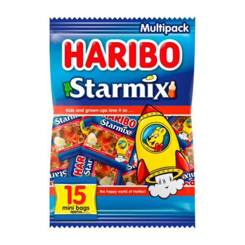 Haribo Starmix 15gb. želejas konfektes 375g | Multum
