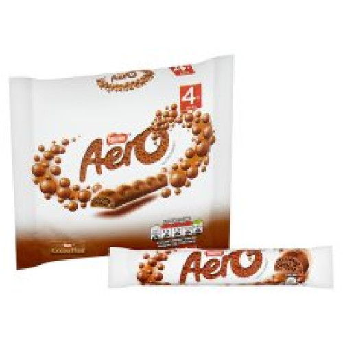 Nestle Aero Bubble piena sokolāde 4x27g | Multum