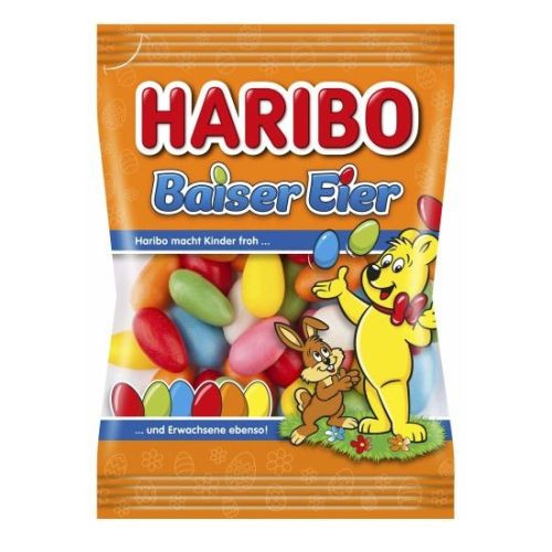 Haribo Baiser Eier želejas konfektes 175g | Multum