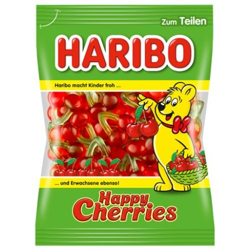 Haribo Happy Cherries želejas konfektes 200g | Multum