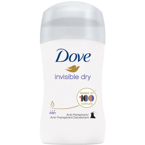 Dove Invisible Dry dezodoranta zīmulis 40ml | Multum