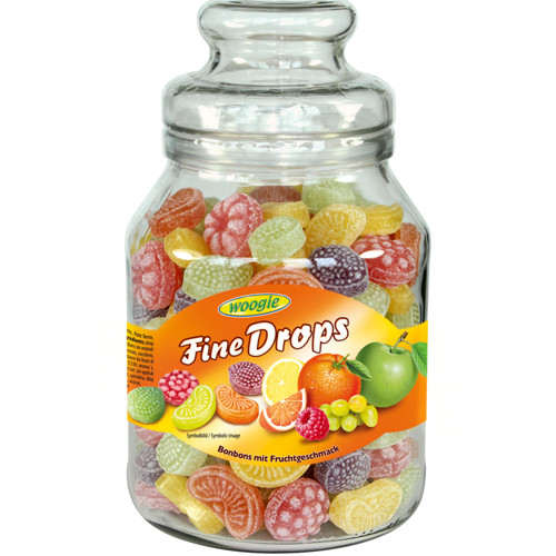 Woogie Fine Drops augļu mix - ledenes 966g | Multum