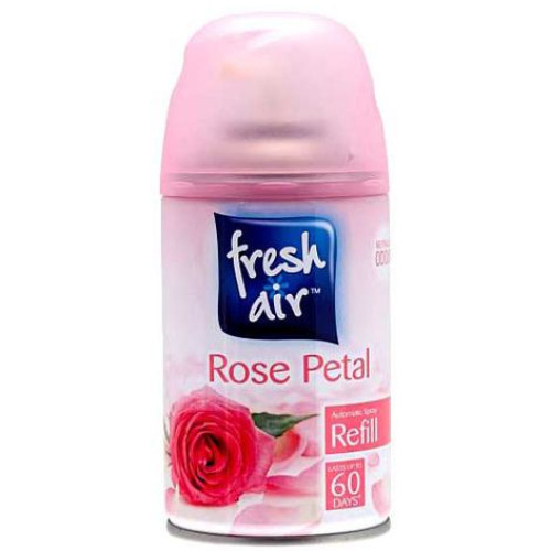 Fresh Air Rose Petal gaisa atsvaidzinātāja rezerve 250ml | Multum