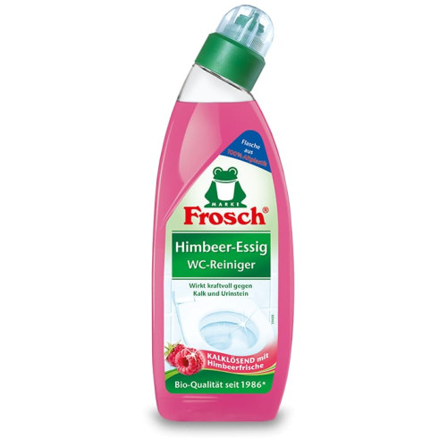 Frosch Himbeer Essig tualetes poda tīrīšanas līdzeklis ar aveņu aromātu 750ml | Multum