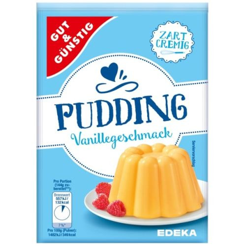 G&G Pudding Vanille pudiņš ar vaniļas garšu 5x37g | Multum