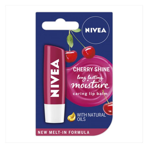 Nivea Cherry ķiršu lūpu balzams 4.8g | Multum
