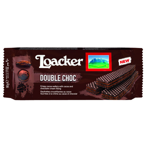 Vafeles Loacker Classic Double Choc  90g | Multum