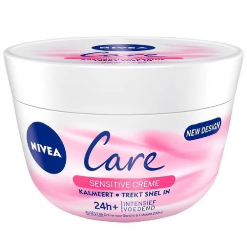 Nivea Care Sensitive Krēms jūtīgai ādai 200ml | Multum