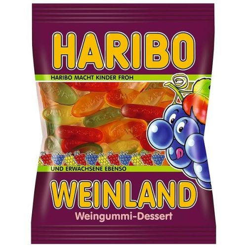 Želejas konfektes Haribo Weinland 100g | Multum