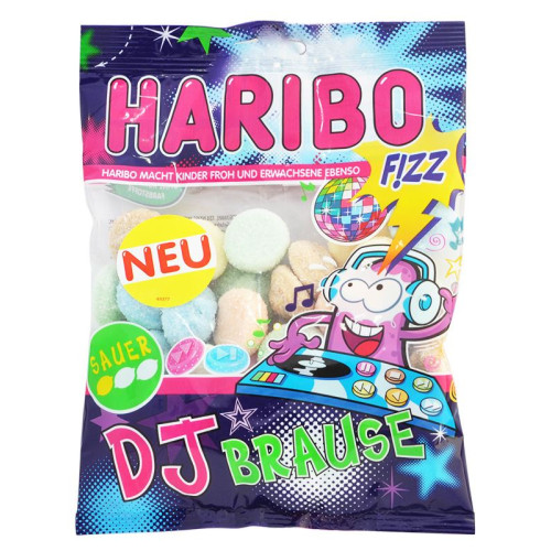 Želejas konfektes Haribo DJ Brause Sauer Fizz 175g | Multum