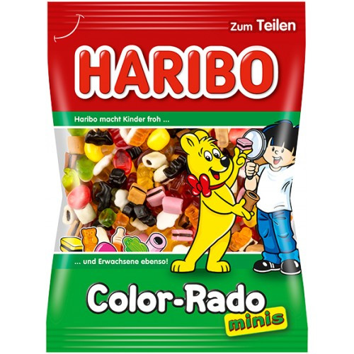 Želejas konfektes Haribo Color-Rado Minis 175g | Multum