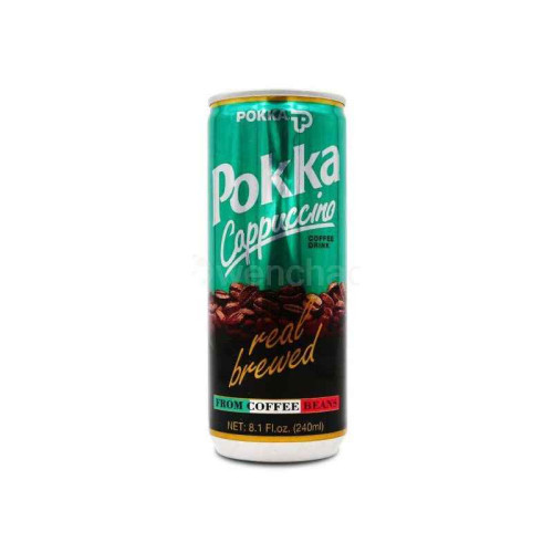 POKKA Cappuccino  - Kafijas Dzēriens 240ml(coffee 26.3%) | Multum