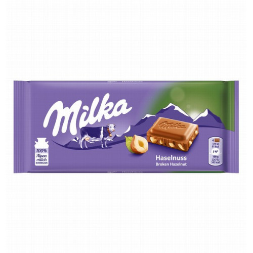 Šokolāde - MILKA HAZELNUT 100g | Multum