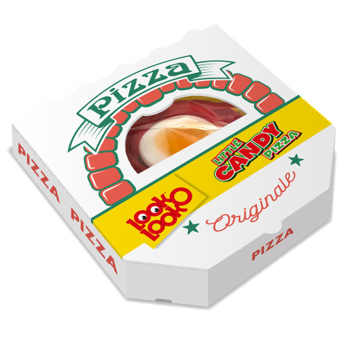 Look-O-Look Mini Pizza želejas konfektes picas formā 40g | Multum