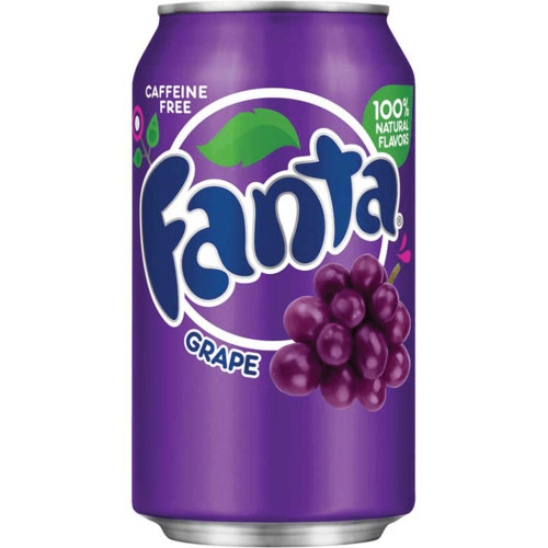 FANTA gāzēts dzēriens sar vīnogu garšu 335ml | Multum