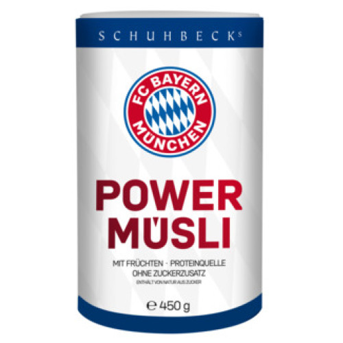 FC Bayern Power muslis ar augļiem 450g | Multum