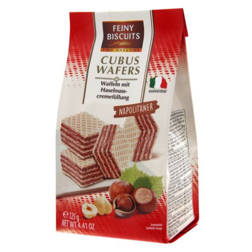 Feiny Biscuits Cubus Napolitaner vafeles 125g | Multum