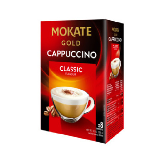 Mokate GOLD kapučīno Classic x8 100g | Multum