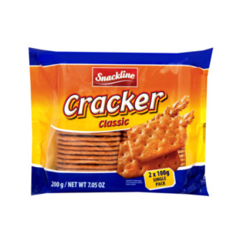 Snackline Klasiskie krekeri (2x100g) 200g | Multum