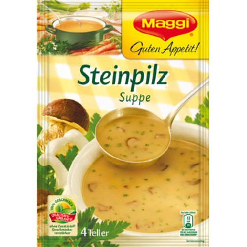 Maggi Bon Appetit Steinpilz ātri pagatavojama zupa 82g | Multum