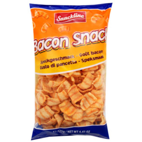 Snackline Bacon Snack kviešu-bekona uzkodas 125g | Multum