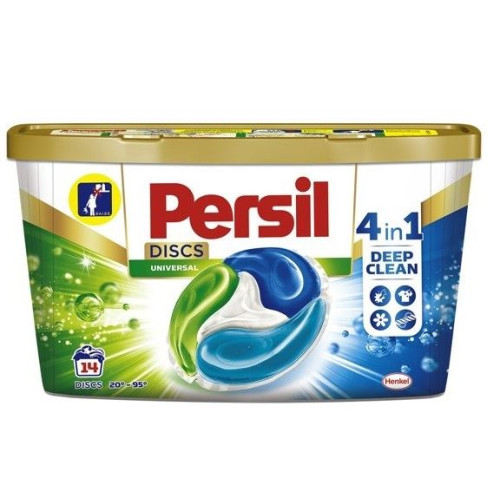 Persil Discs 4in1 Universālās kapsulas veļas mazgāšanai x14 | Multum