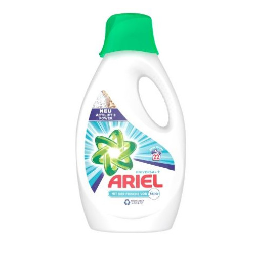 Ariel Universal Febreze šķidrais veļas mazgāšanas līdzeklis x22 1.21L | Multum