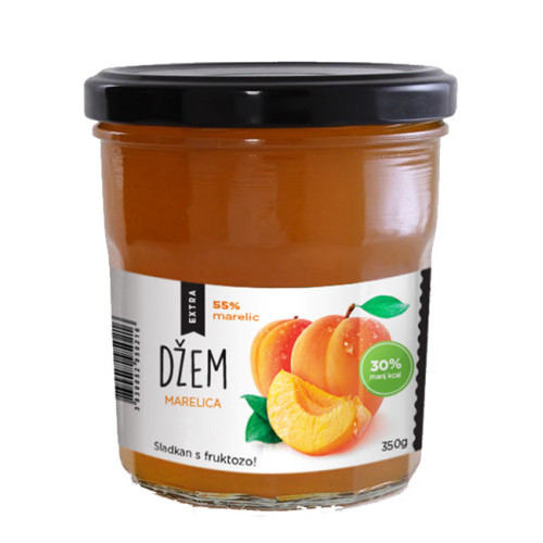 Nature's finest BIO Apricot spread with Fructose. BIO aprikožu krēms ar fruktozi. 350g | Multum