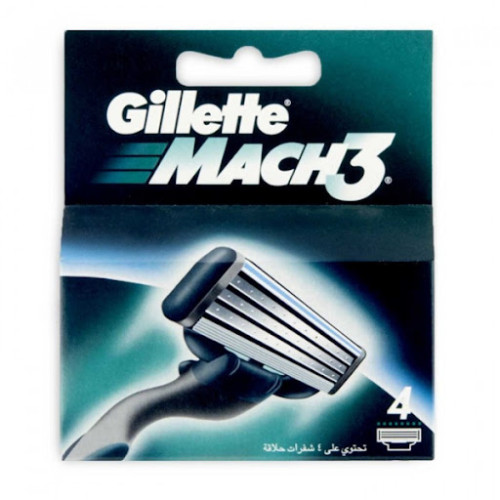 Gillette Mach3 x4 skuvekļa kasetes | Multum