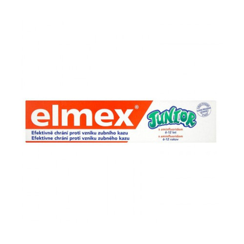 Elmex Junior zobu pasta bērniem (6-12g) 75ml | Multum