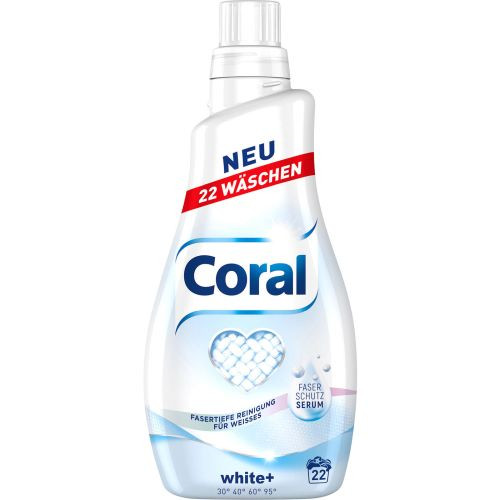 Coral White+ želeja baltas veļas mazgāšanai x22 1.1L | Multum