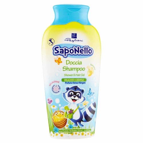 Saponello šampūns bērniem ar banānu aromātu 250mI | Multum