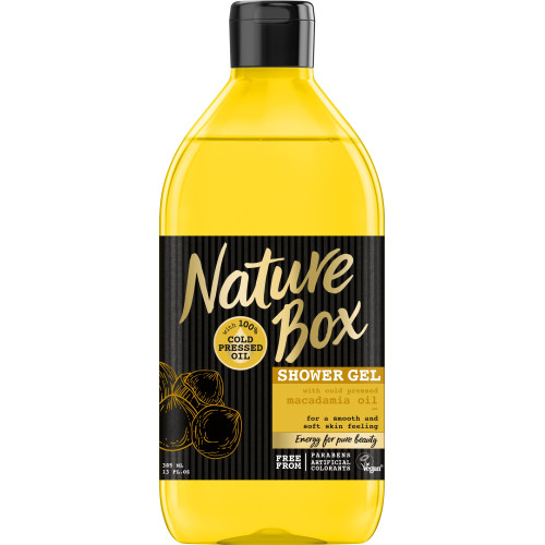 Nature box Macadamia dušas želeja 385ml | Multum