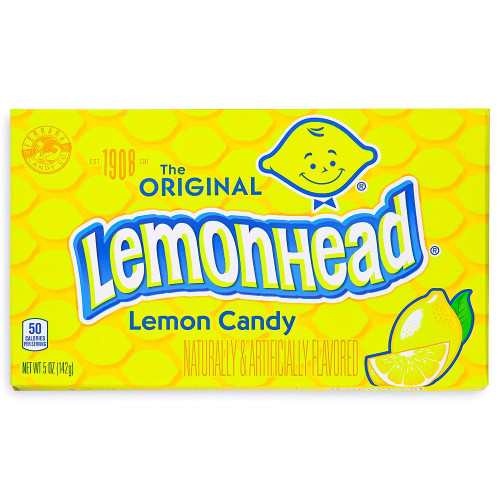 Lemonhead Original konfektes ar citrona garšu 142g | Multum